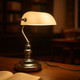 Chrome Gloss Opal Bankers Lamp Touch Chrome Gloss Opal Bankers Lamp Touch